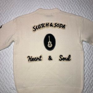 Scotch & Soda Elvis Presley Sweater Sz L